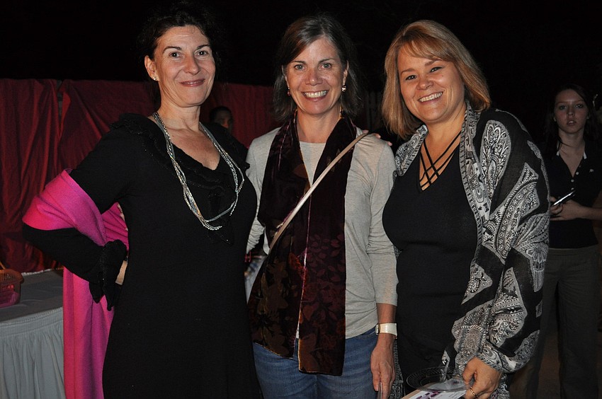 Jeanne Marlow, Lisa Franchette and Caryn Young