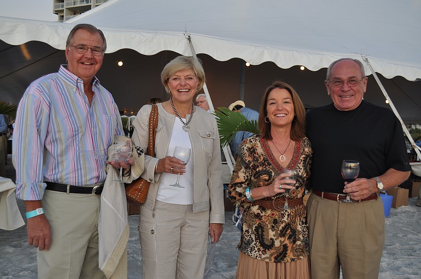 Tom and Trish Sugalski, Colleen Morgan and Russ Gervais