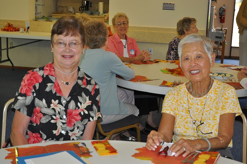 Elaine Smith and Melvia Cheng