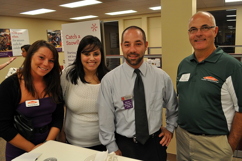 Amanda Brown, Jen Acosta, Darrell Cristina and Rick Love