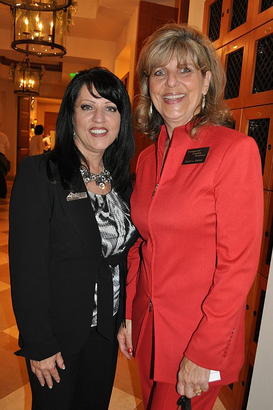 Tammy Youst of Achieva Credit Union with Carol Dahlin of Commercial Lending Solutions