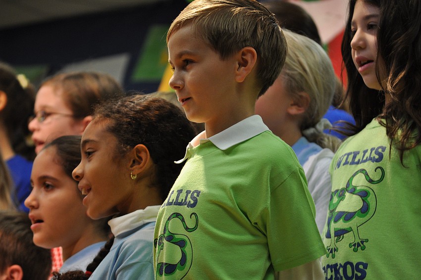 Bradley Hutson enjoyed being in the spotlight.