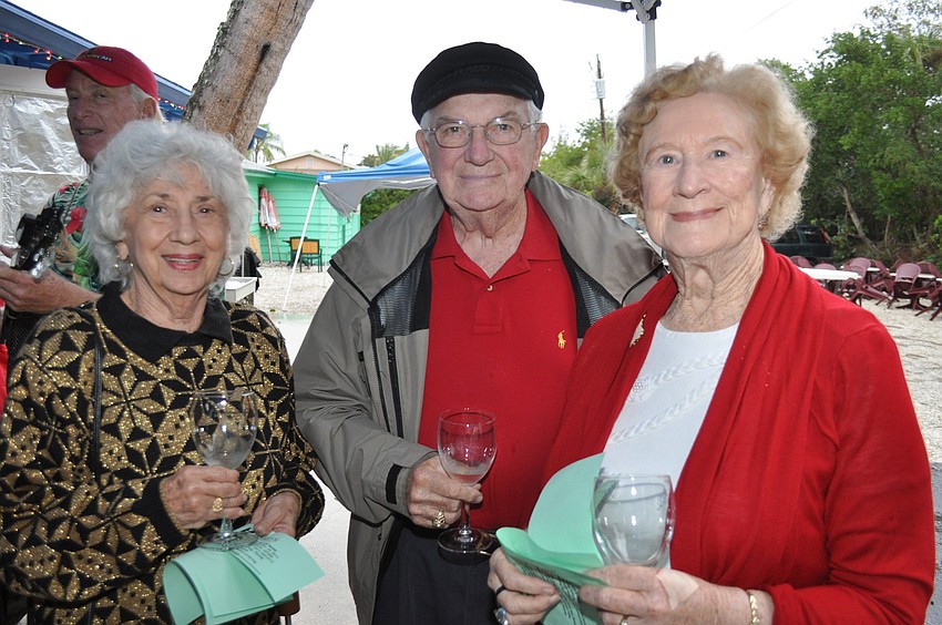 Vera Freeman with Merle and Evey Huntington