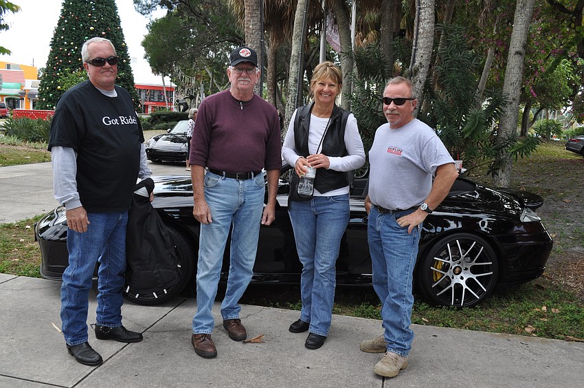 John McGahn, Barney Walter, Tracy Reger and Tom Brand