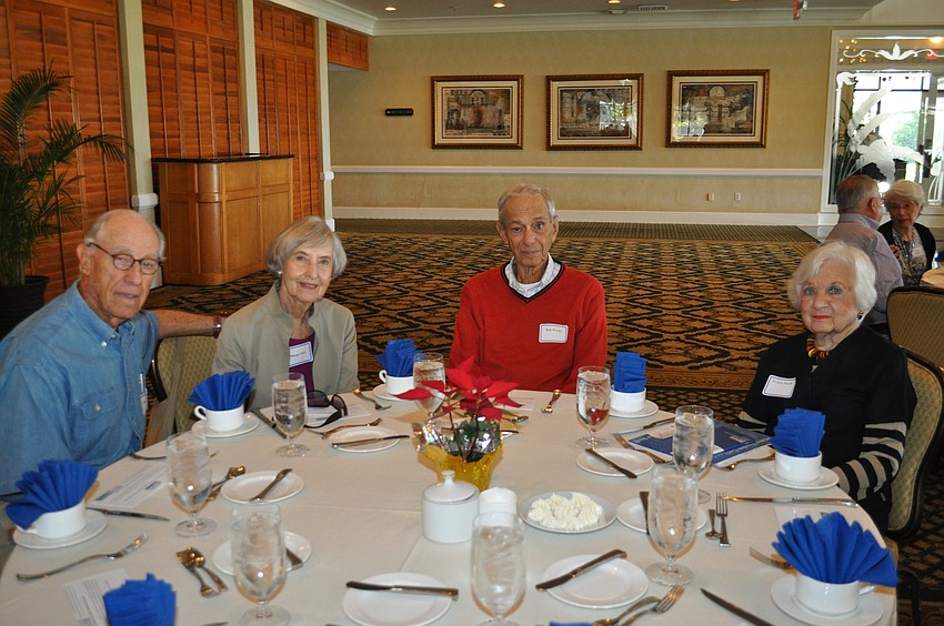 Bob Gaines, Marge Tick and Bob and Evelyn Wachs
