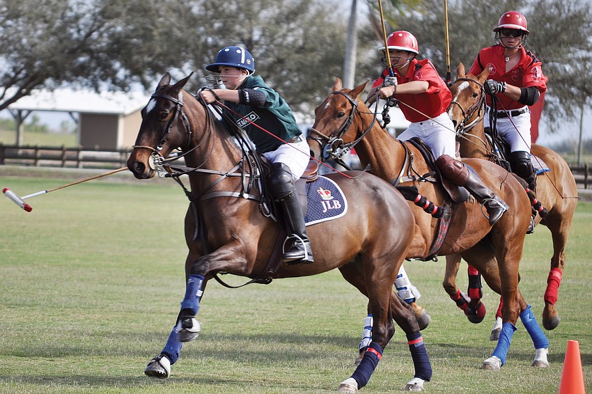 The Sarasota Polo Club hosted a special Junior Polo Exhibition March 2, giving 12- and 13-year-old players a chance to play with other up-and-coming stars. Published March 10, 2011.