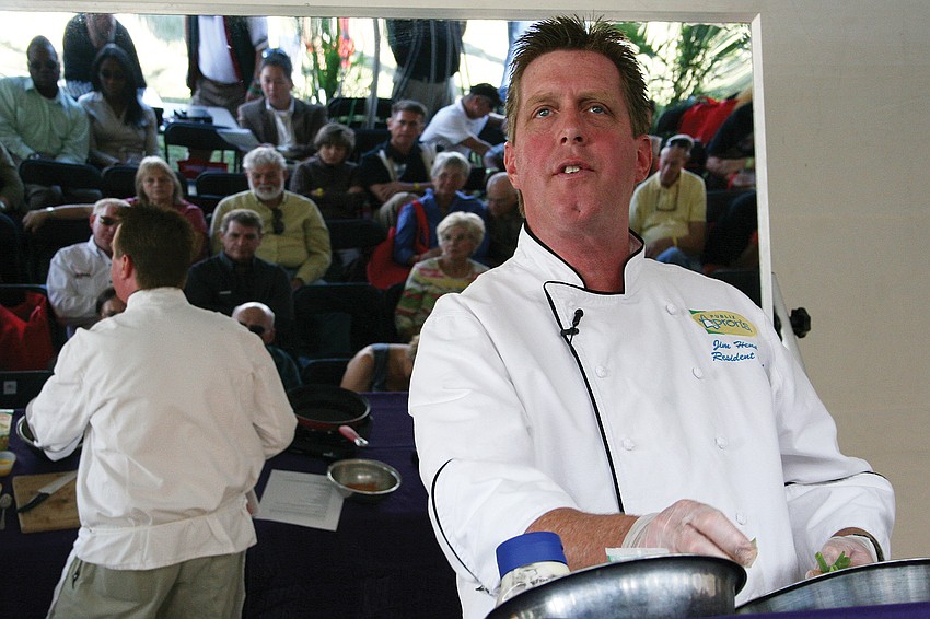 Publix Apron School Resident Chef Jim Hendry gave a cooking demonstration at the 10th Suncoast Food and Wine Fest Nov. 12. Published Nov. 17, 2011