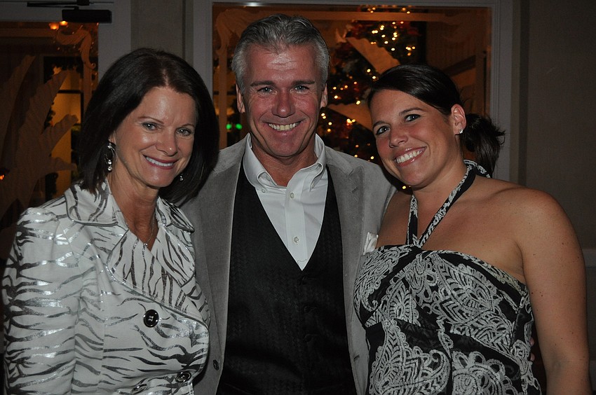 Lynn and Dennis Geers with Nicole Mancini