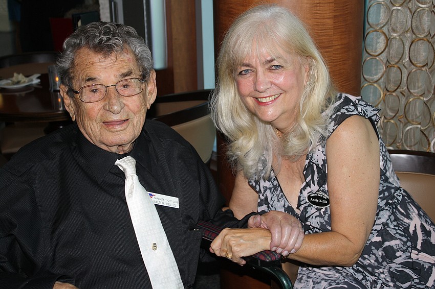 Walter and Annie Kellis pose for a photo.