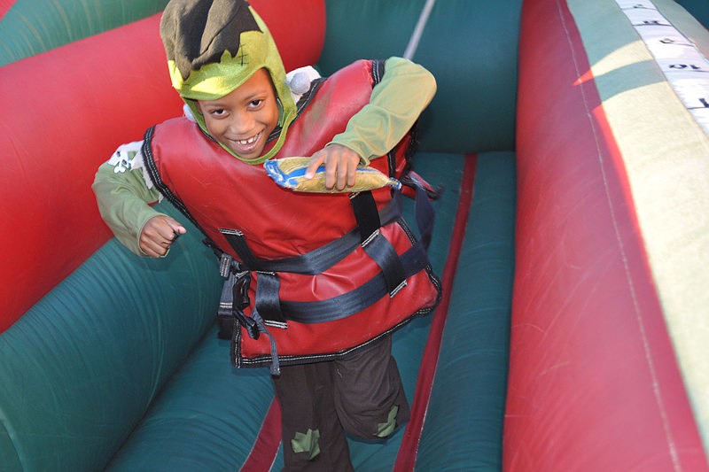 Nasir Carranco pulled as hard as he could.