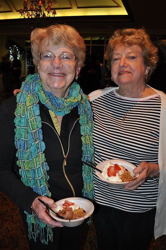 Irene McNamara and Joann Haines