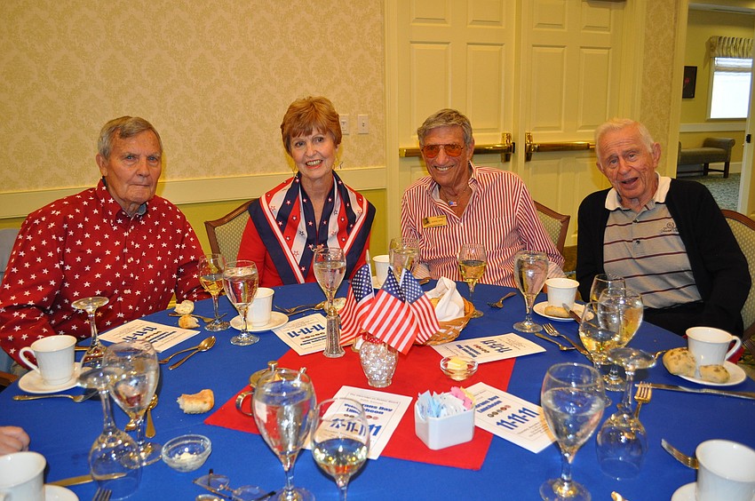 Jack and JoAnn Rall, George Davis and Stan Cohen