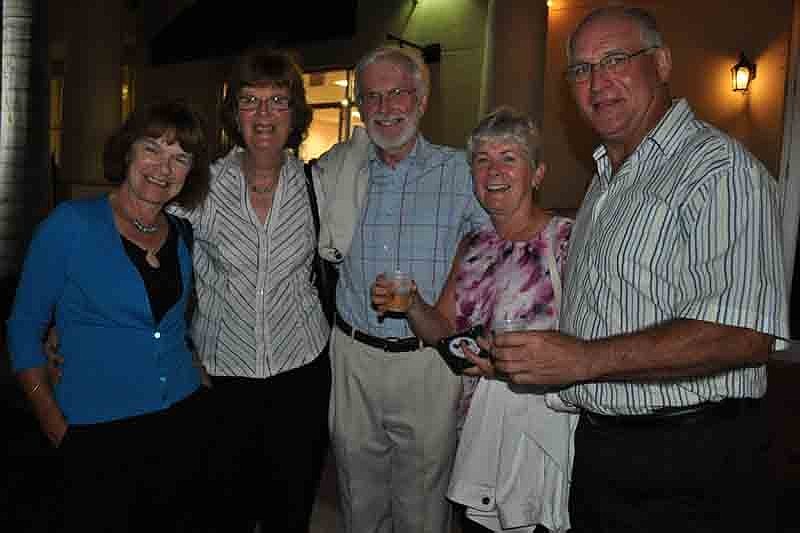 Anne Elder, Maureen and Peter Graham and Mary and Bruce MacCuaig