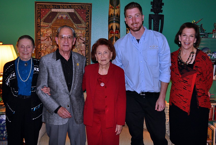 Ursula Pearson, Bert Fivelson, Sarah Elbert, Grant Jones and Sue Jacobson