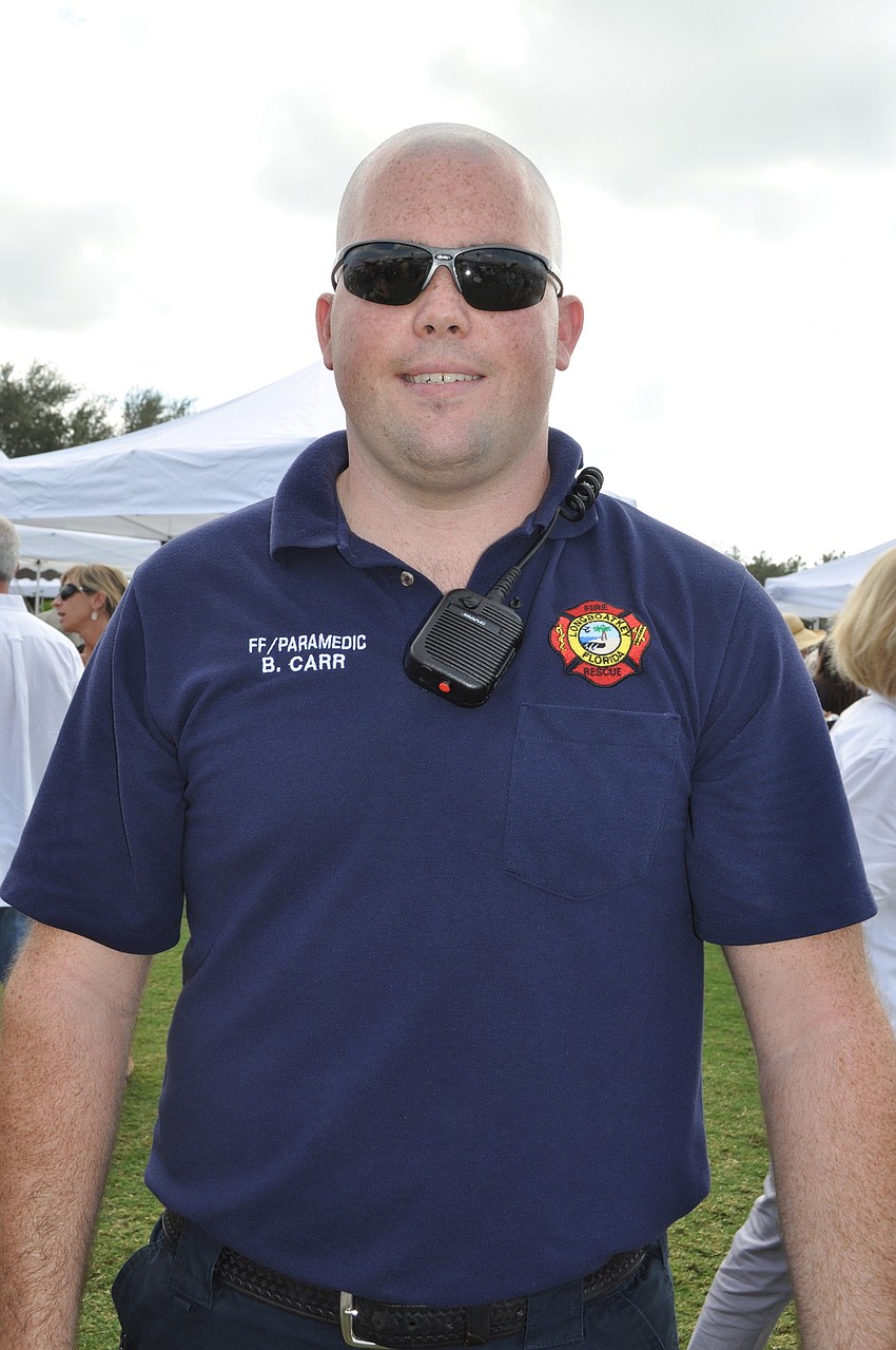 Firefighter and paramedic for Longboat Key Bryan Carr