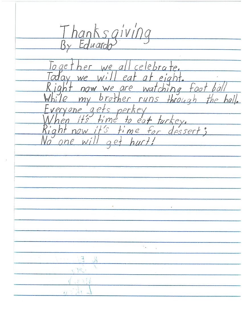 Eduardo, Lakeview Elementary