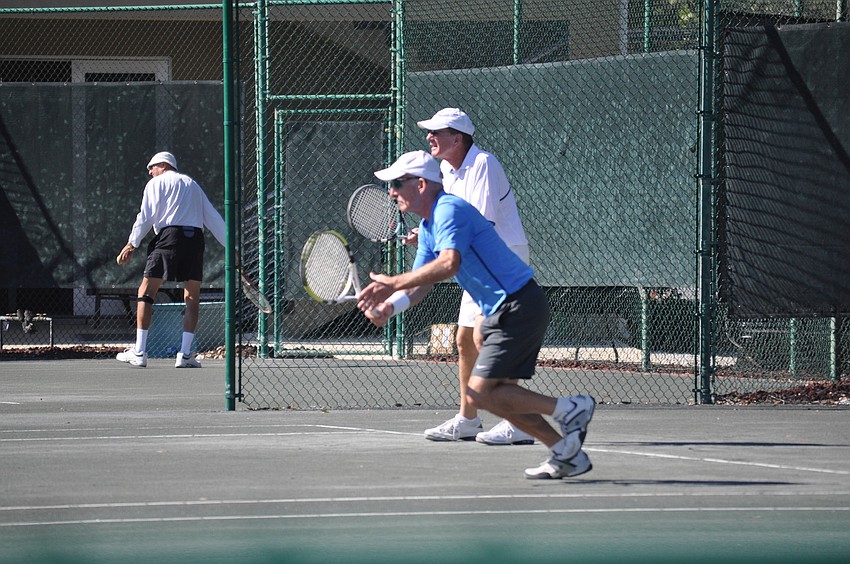 Doubles Partners P. Smith and J. Higgins