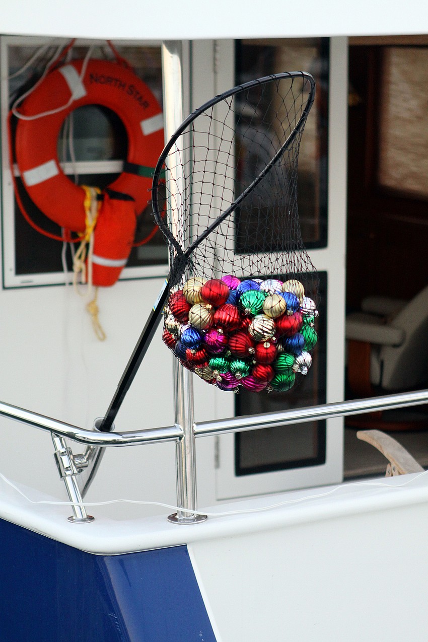 One boat had a net that had 