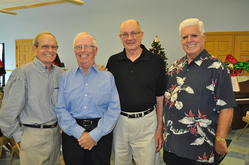 David Noyes, dennis McIvor, Barry Napiecek and Ed Davin