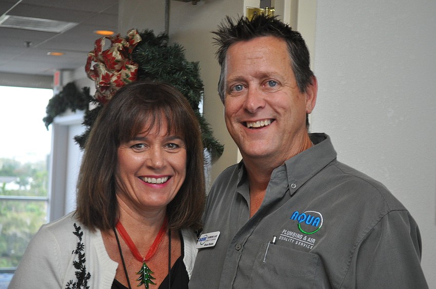 Allie Hueter and Bruce Rhodes