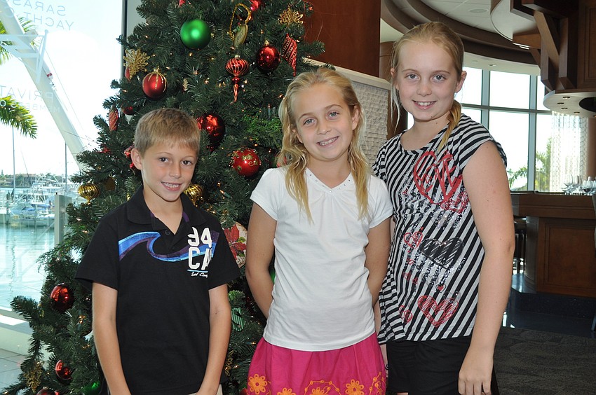 Jaden, Isabella and Emily Edbrooke