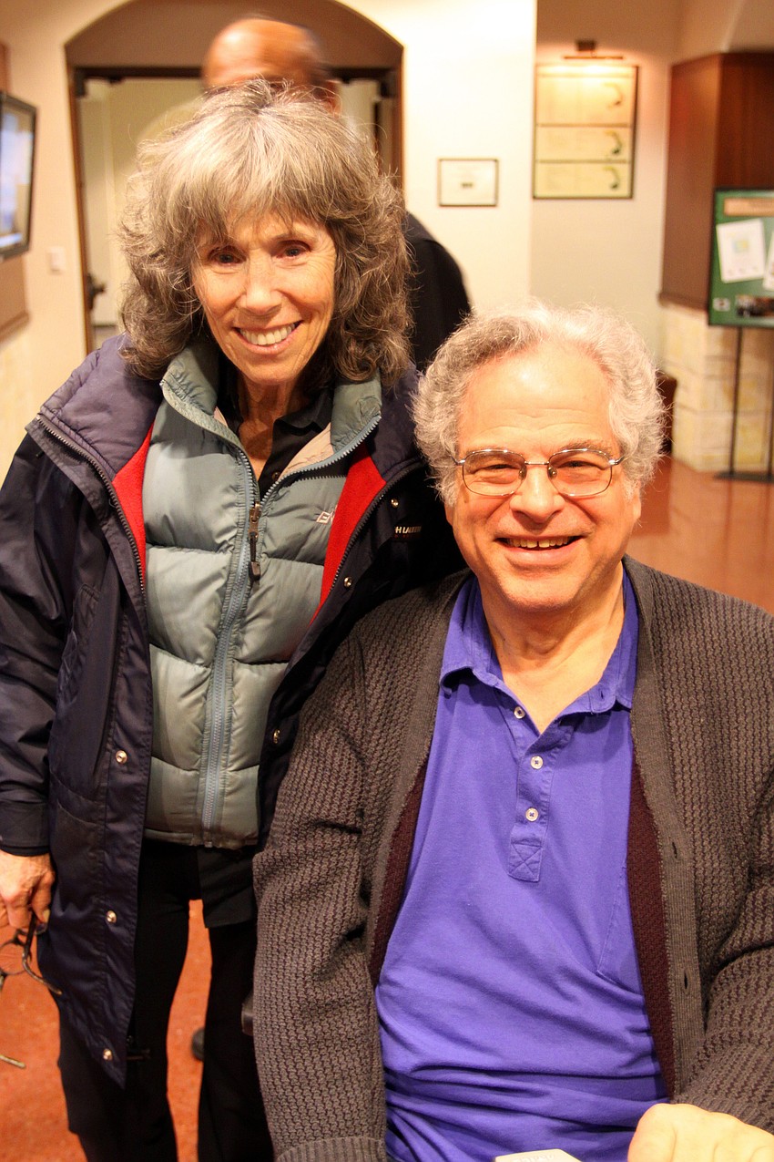 Toby and Itzhak Perlman