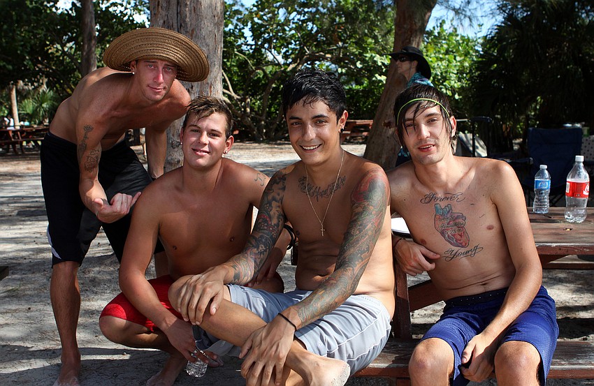 Ace Lipman, Ian Collom, Pete Scheip and Nick Miglis