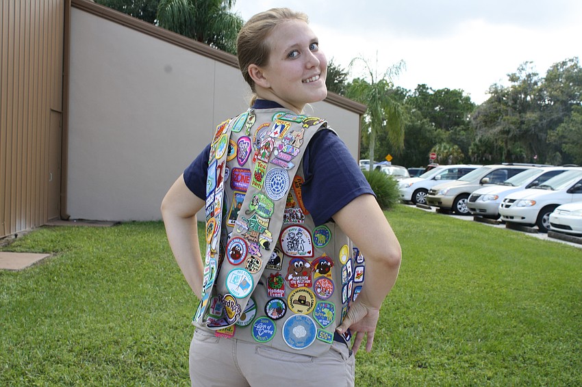Stevie Peacock is a 17-year-old Girl representative for the Board of Directors. She has been a Girl Scout since she was five years old.