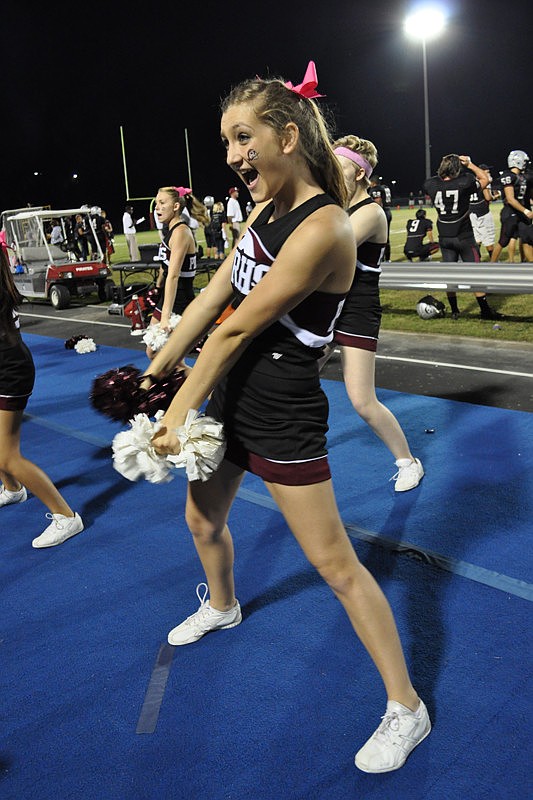 Hannah Eubanks didn't stop smiling.