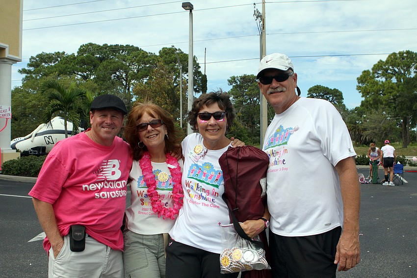 DJ Rick the Trickster, Nina Insinna, Deb Studebaker and Rick Borres