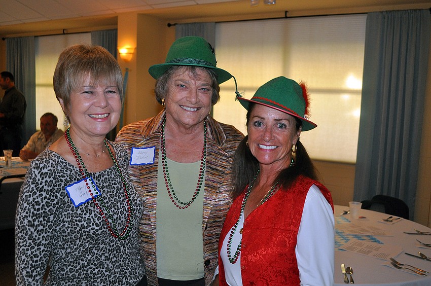 Marilyn Gerkin, Nancy Detert and Linda Long