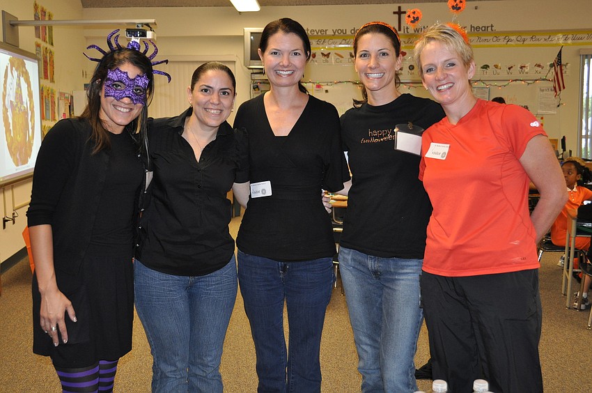 Ariana Gallegos, Maria Andersen, Andrea Bailey, Julie Sparma and Julie DeWane