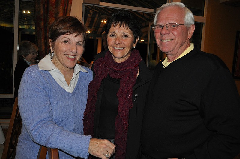 Kathy Dennis with Maria Van Brunt and Scot Dennis