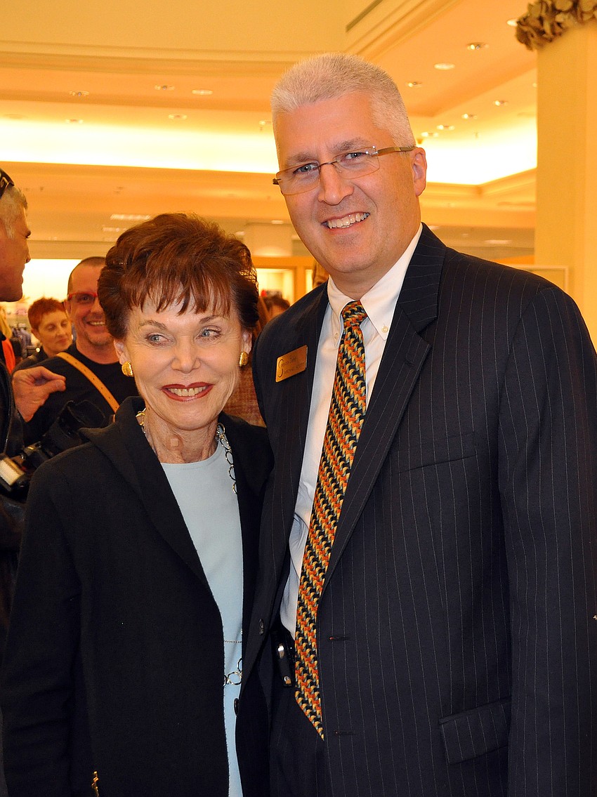 Kay Delaney and Michael Scott