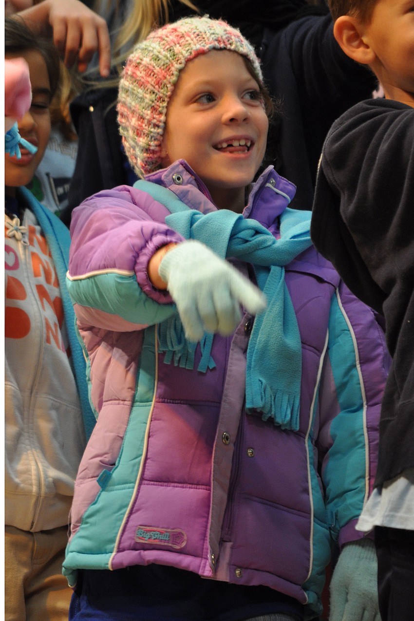 Ally Pascarella couldn't stop smiling.