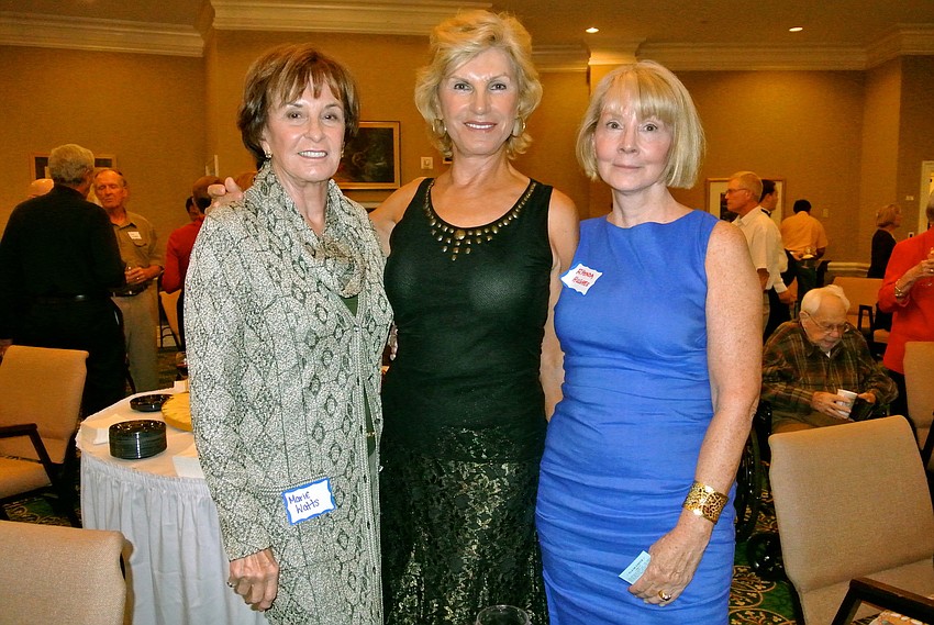 Marie Watts, Isabella Paspa and Rhonda Hughes