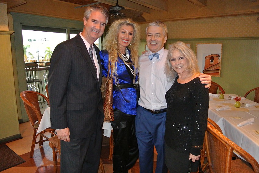 James Maslen, Kristin DeFrancisco, Roland Moser and Dianne Waters