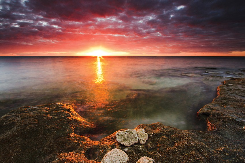 Dreamscape: Chris Gatti took this picture Nov. 4, at Point of Rocks on Siesta Key.