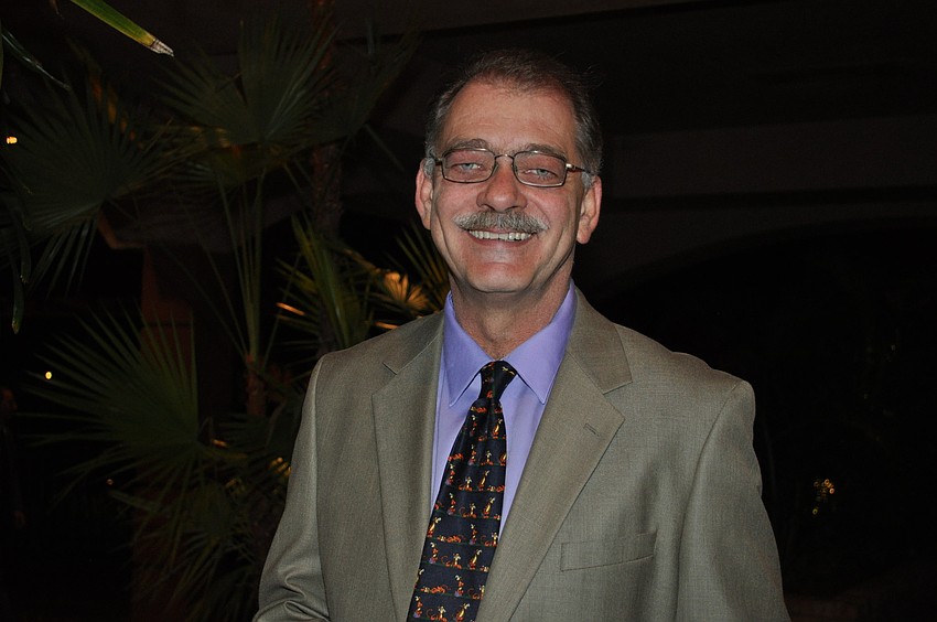 Honored veterinarian Dr. Gary Reinhardt