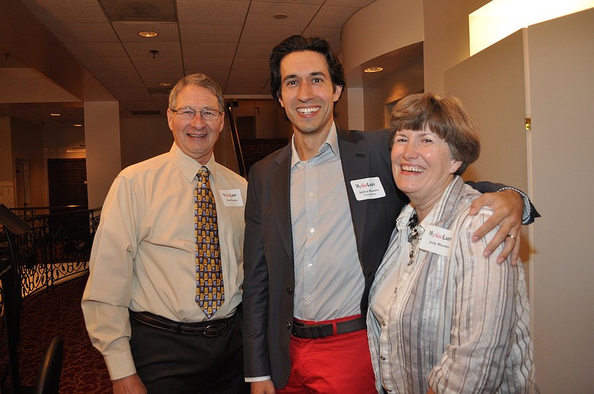 Stan Rhodes, My Fair Lady choreographer Joshua Rhodes and Judy Rhodes