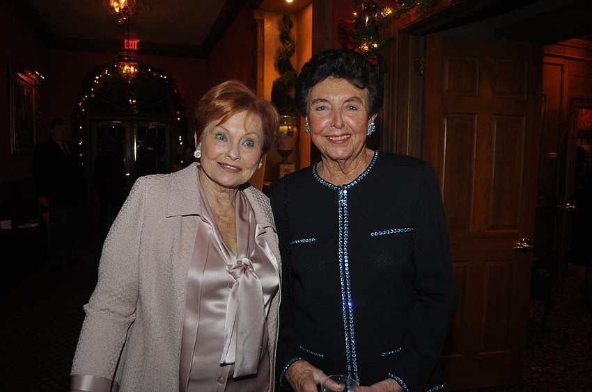 Mary Ann Robinson, long time board member, and Jean Gay, SPARCC founder