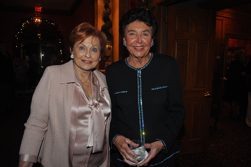 Mary Ann Robinson, long time board member, and Jean Gay, SPARCC founder