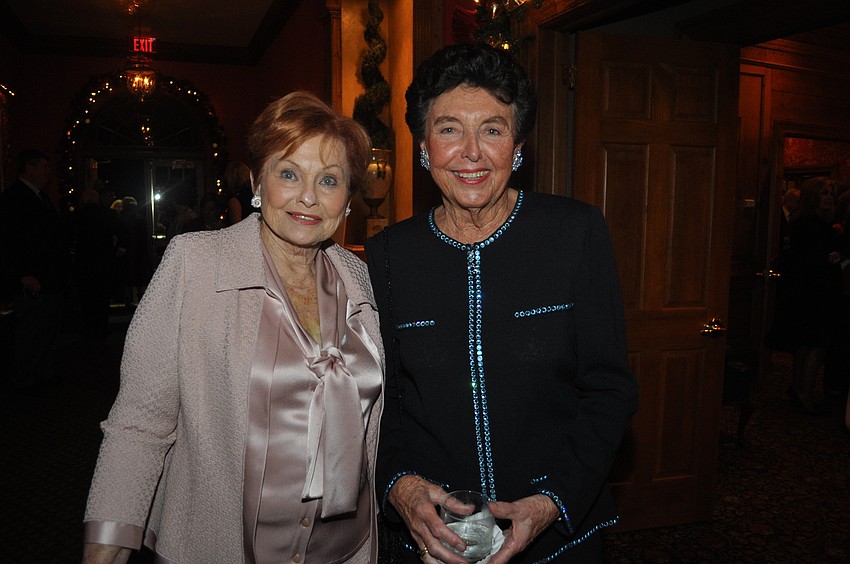 Mary Ann Robinson, long time board member, and Jean Gay, SPARCC founder