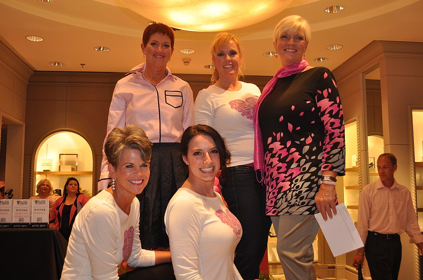 Sally Schule, Gwen MacKenzie, Kyla Weiner, Susan Jones and Alex Quarles