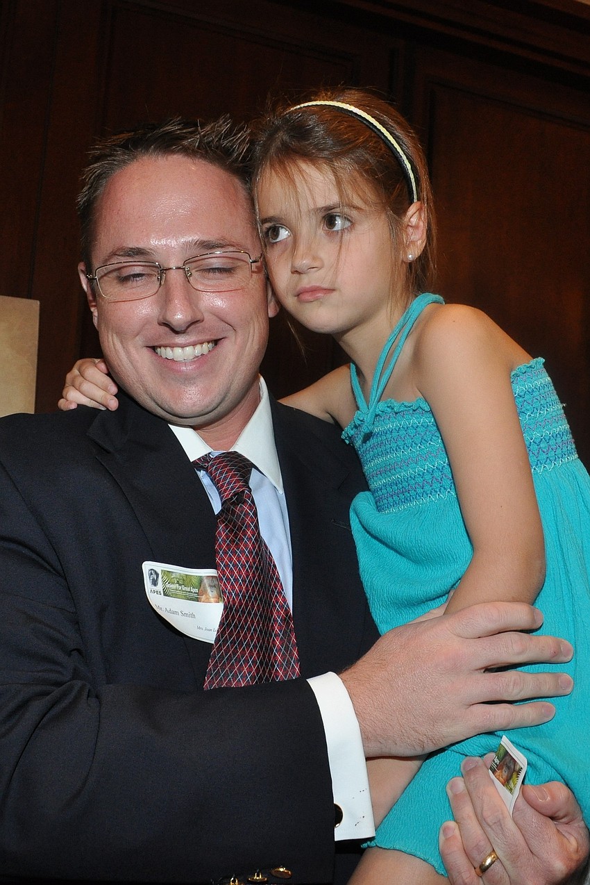 Adam Smith and daughter Bianca