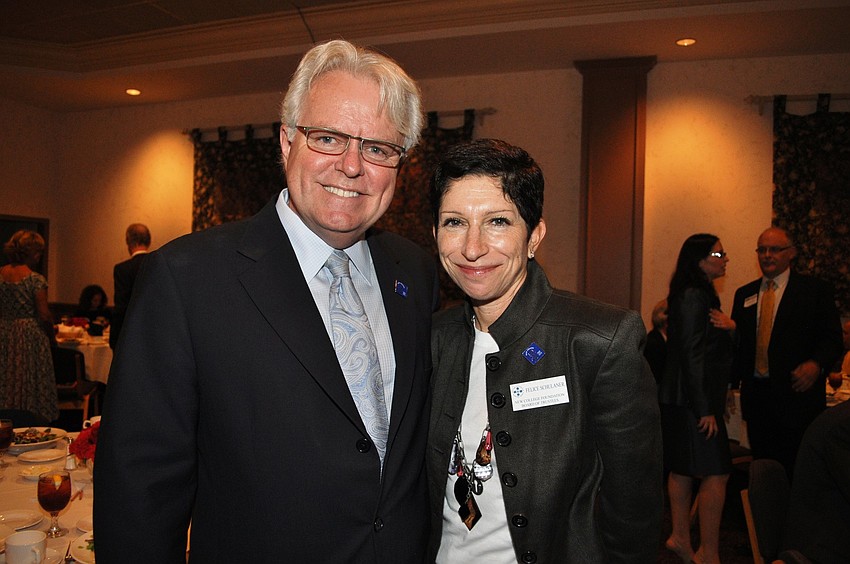 Dennis Stover and Felice Schulaner