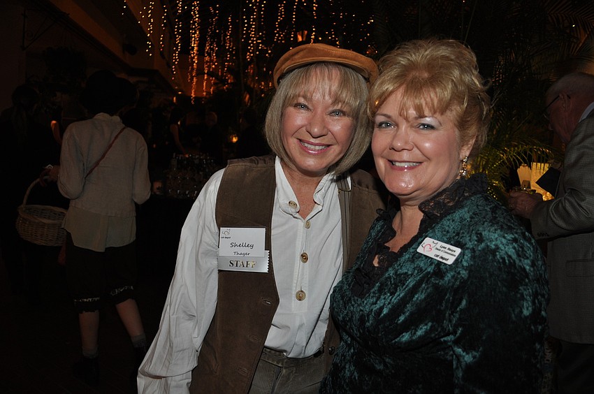 Cat Depot executive director Shelley Thayer and marketing director/event chairman Lynn Raysys