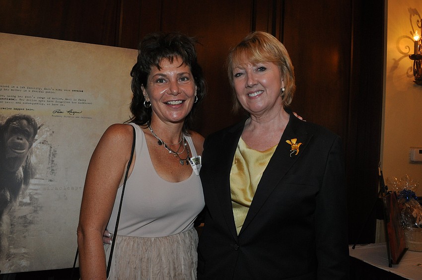 Heidi Ward DVM and Cyndy Pierce