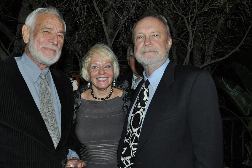 Gil and Elisabeth Waters and Bob Plunket