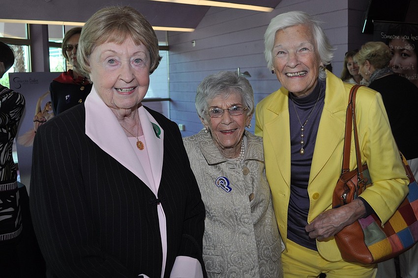 Bobbie Watt, Vera Rosen and Barbara Rowe